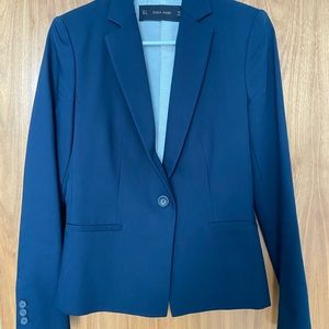 Zara Basic Blue Blazer